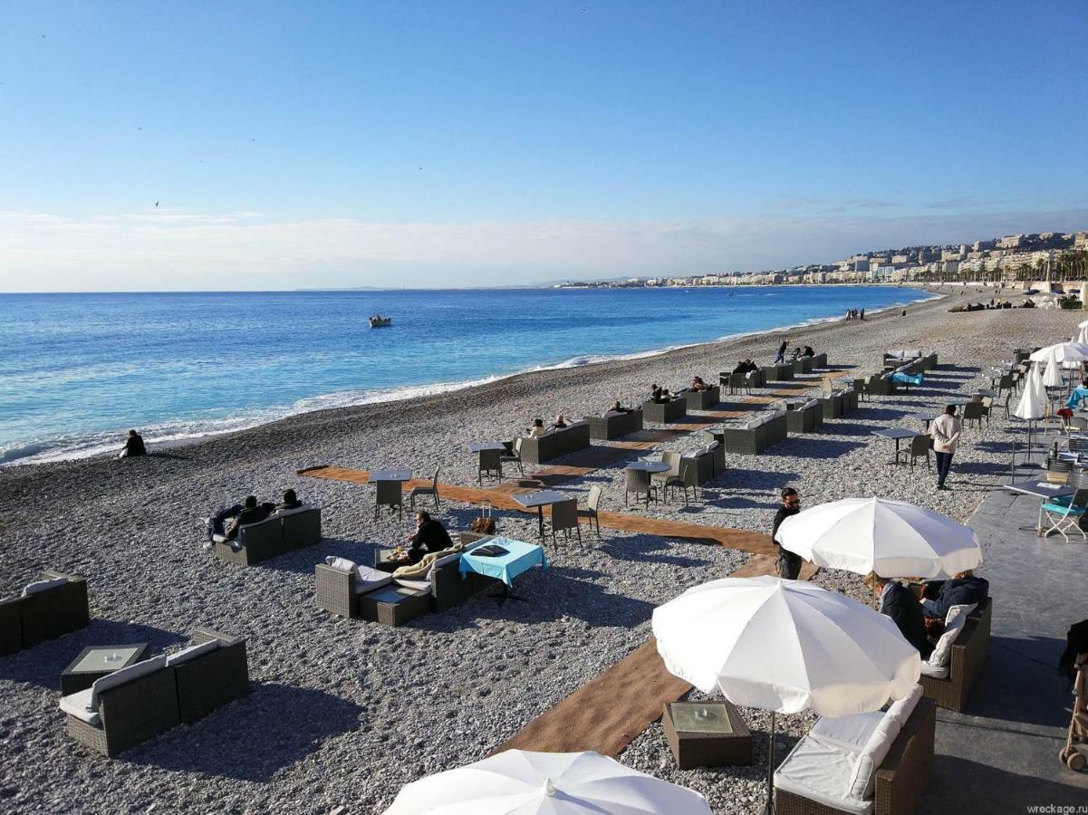 Stylish 2 Room Flat 60 Meters To The Beach Νίκαια Εξωτερικό φωτογραφία